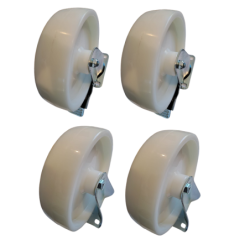 Pack 4 Sanplast 200mm 1600kg Nylon