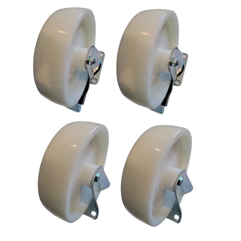 Pack 4 Sanplast 200mm 1600kg Nylon
